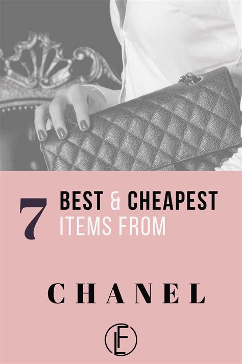 cheapest thing on chanel